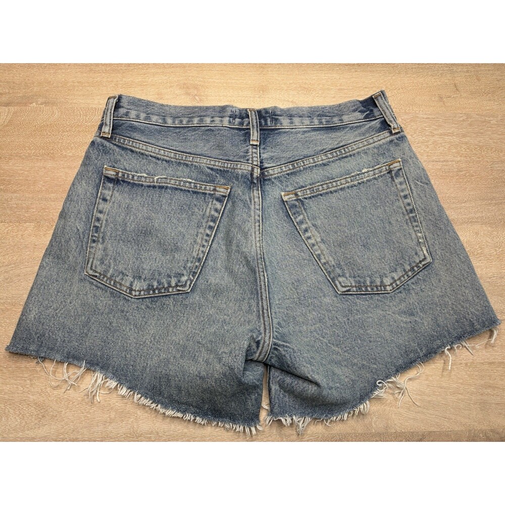 Agolde Parker Long Shorts in Wheel Wash Size 27 - Picture 9 of 9